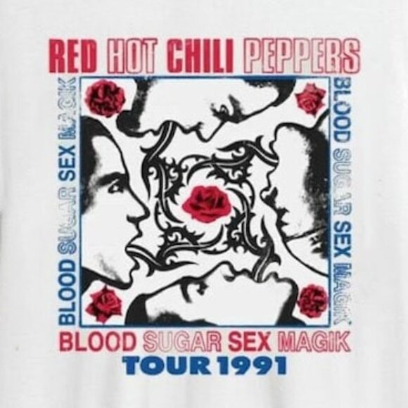 Red Hot Chili Peppers 90s Music Style Band Graphic Fan Unisex T-Shirt 103 - Picture 2 of 5